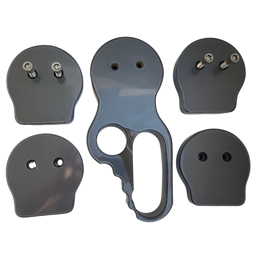 Bull Pull 30 lb Components Black Chrome