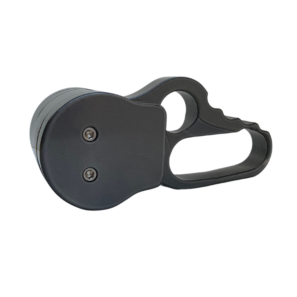 Bull Pull 30 lb Left View Black Chrome