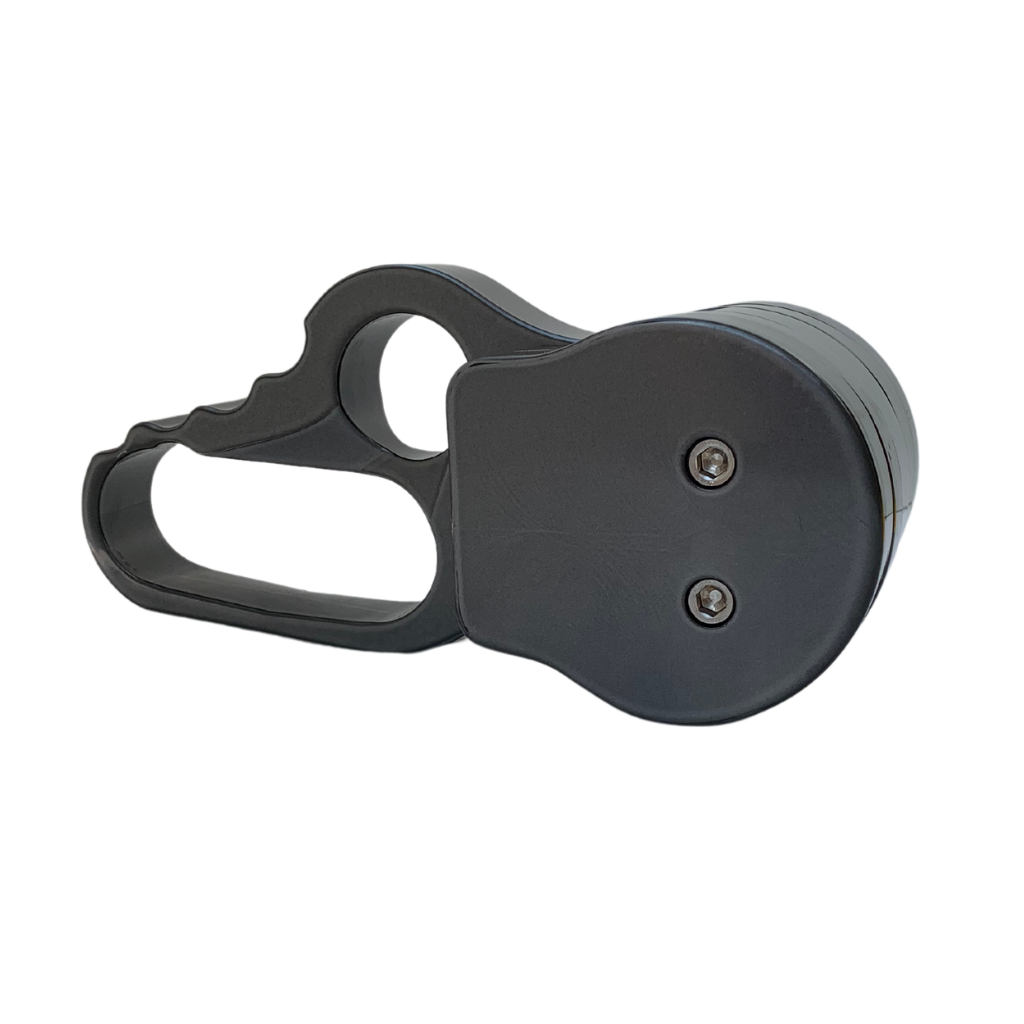 Bull Pull 30 lb Right View Black Chrome